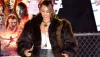 Photos Show Miley Cyrus' Sheer Top with Stunning Lace Detail