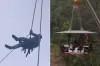 Family saved from 125-foot crane after being stuck at 'Sky Dining' for hours.