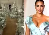 Kim Kardashian Unveils Her 'Crazy' Christmas Decor as She Adorns Her Home with Numerous Trees