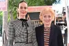 Holland Taylor attends Sarah Paulson's Walk of Fame Ceremony in L.A. alongside Hugh Jackman, Mariah Carey and other celebrities